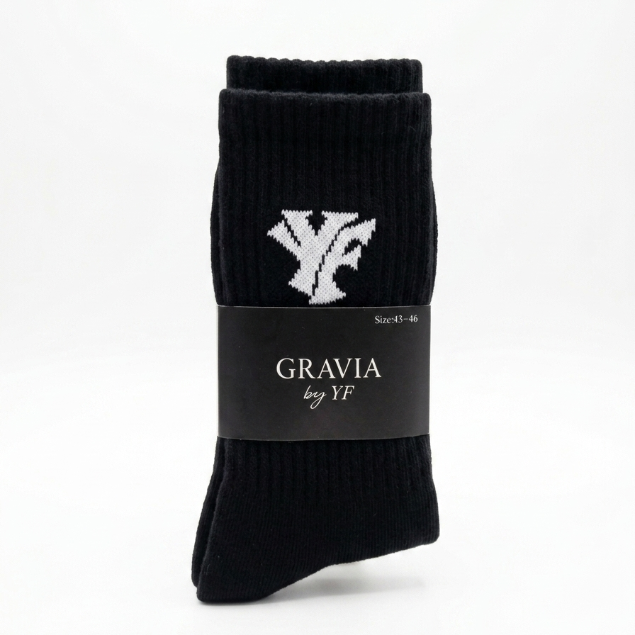 YF Logo Socken Schwarz