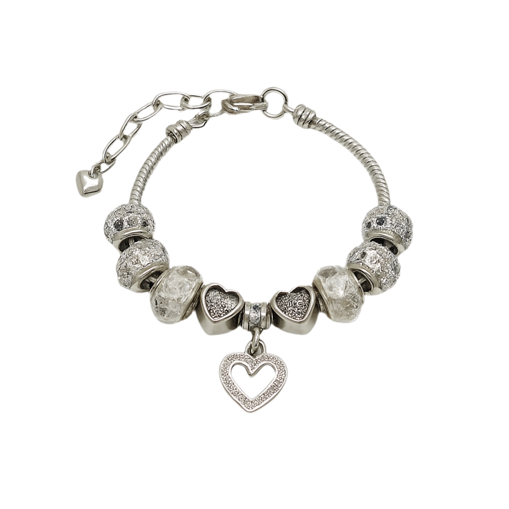 Pearl Charm Bracelet