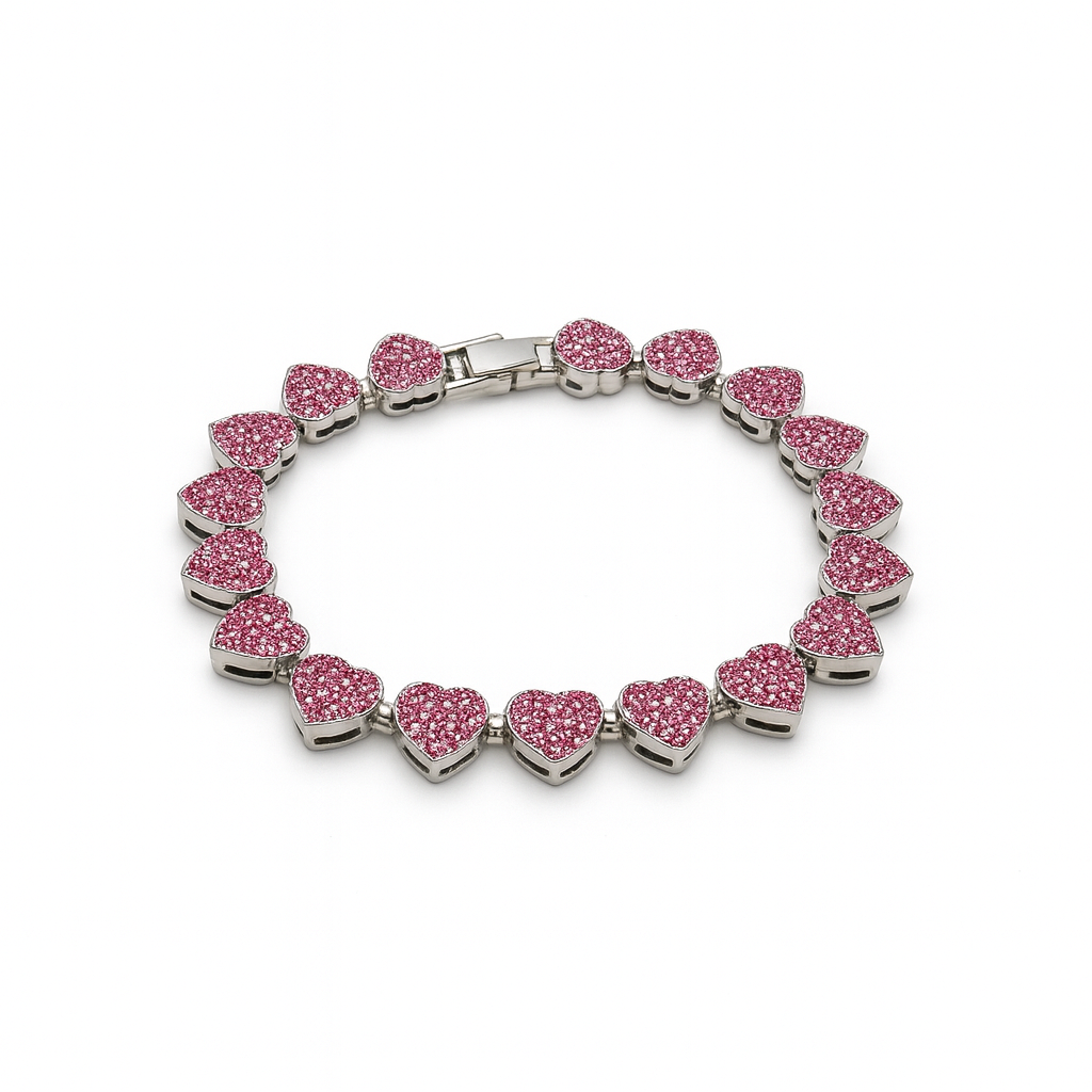 Heart Tennisbracelet