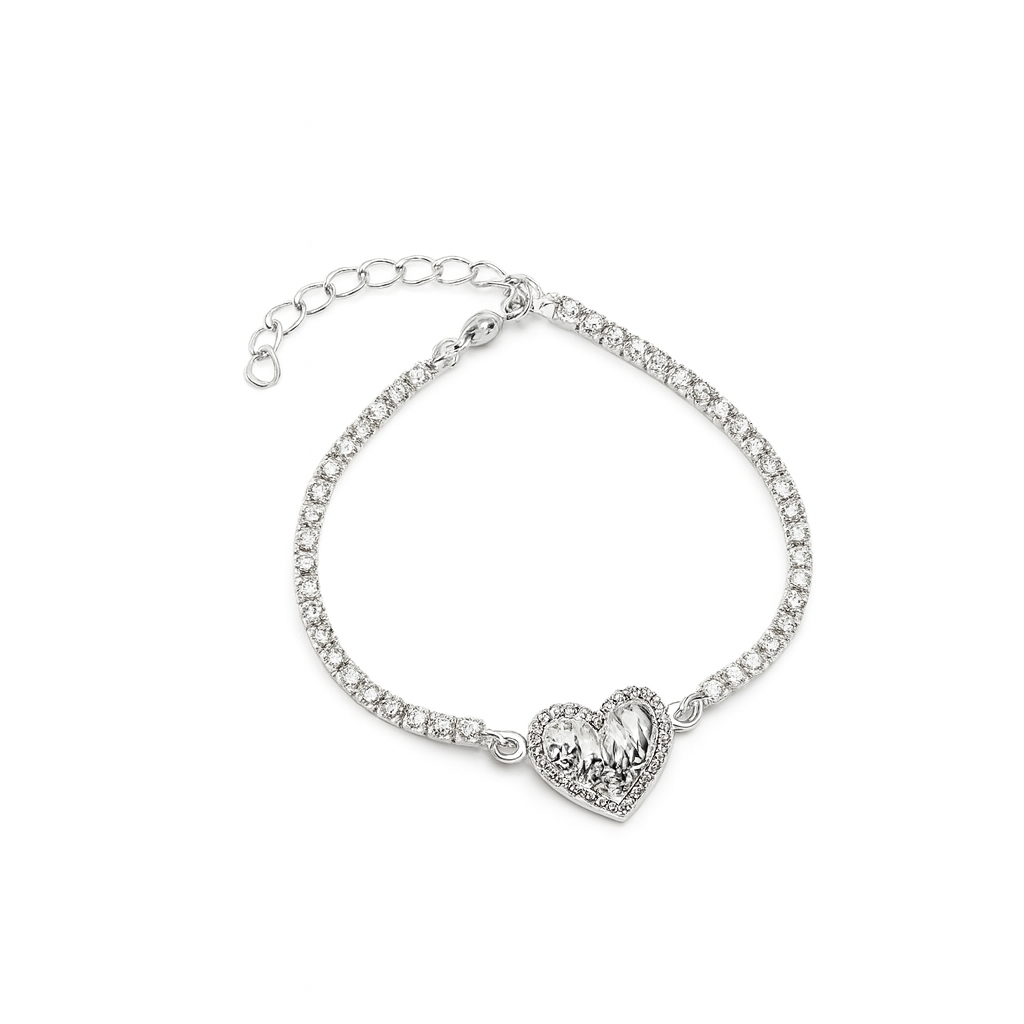 Heart Charm Bracelet