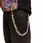 Iced Pearl Jeans Chain