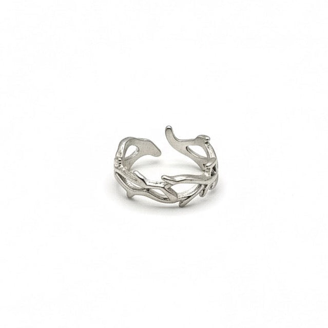 Thorns Ring Silver