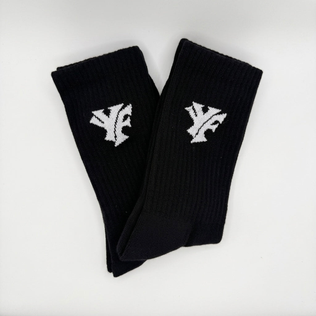 YF Logo Socken Schwarz